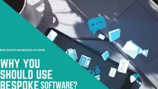 Why You Should Use Bespoke Software​?