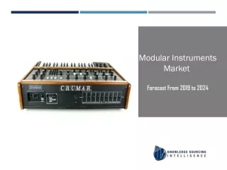 modular instruments market forecast from 2019