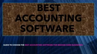 Best Accounting software in 2021