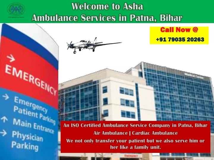 welcome to asha ambulance services in patna bihar