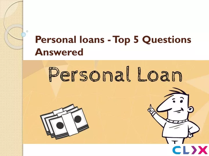 personal loans top 5 questions answered