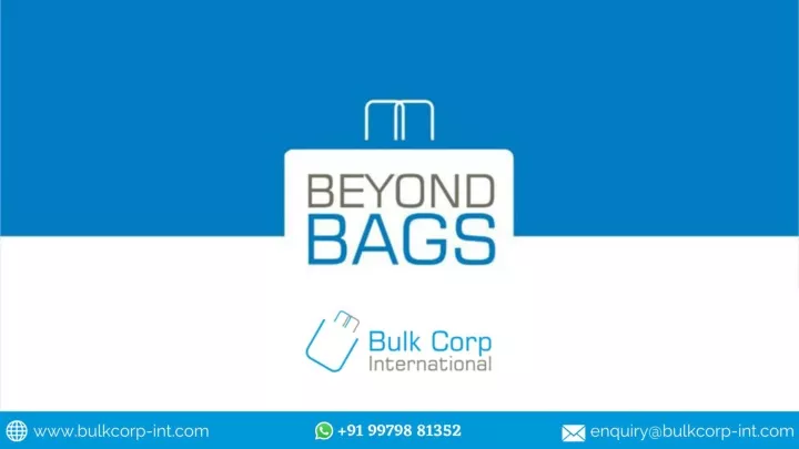 a quick guide to jumbo bags types