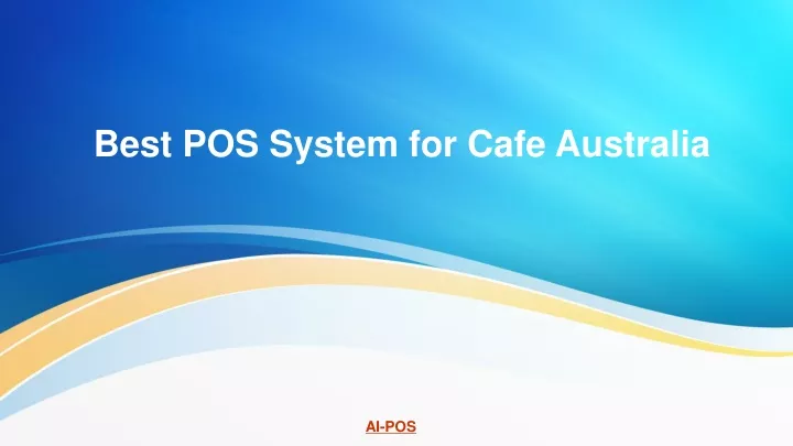 best pos system for cafe australia
