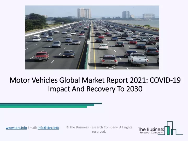 motor vehicles global market report 2021 covid 19 impact and recovery to 2030