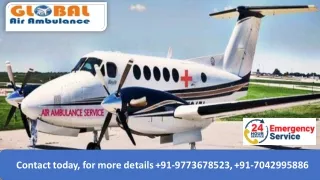 Get the Massive Air Ambulance Services in Delhi with Best Medical Service