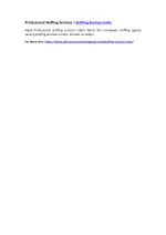Professional Staffing Services | Staffing Services India - slide 1