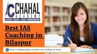Best UPSC Coaching Online in Bilaspur– Chahal Academy