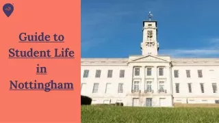 guide to student life in nottingham