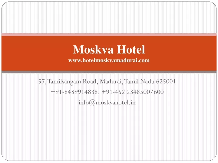 moskva hotel www hotelmoskvamadurai com