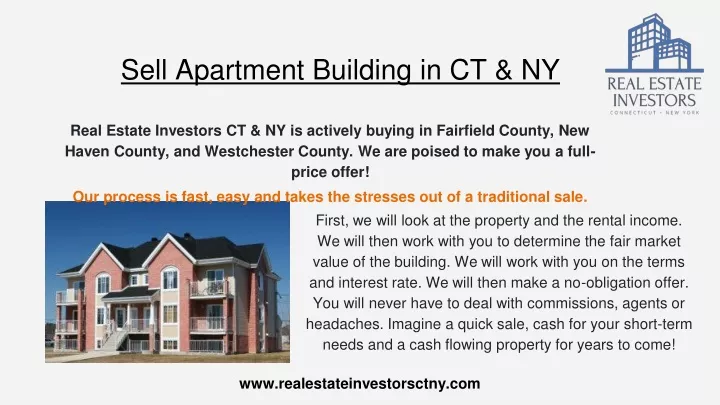 sell apartment building in ct ny