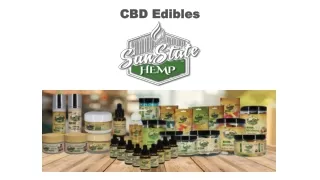 CBD Edibles | 100% Pure CBD Products - Sun State Hemp