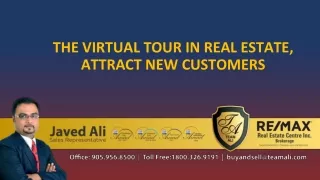 the virtual tour in real estate attract new customers