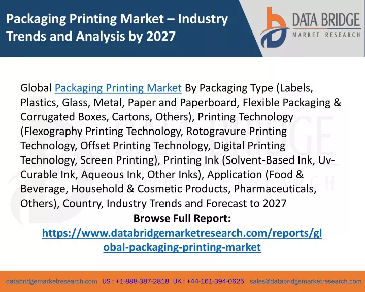 packaging printing market industry trends