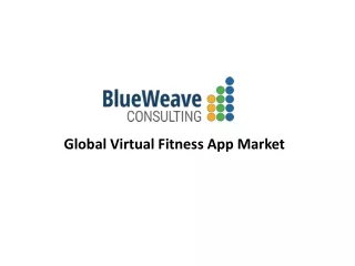 global virtual fitness app market