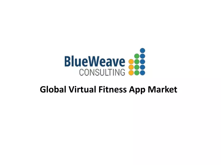 global virtual fitness app market