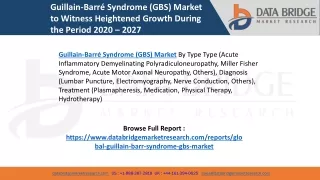 Guillain-Barré Syndrome (GBS) Market