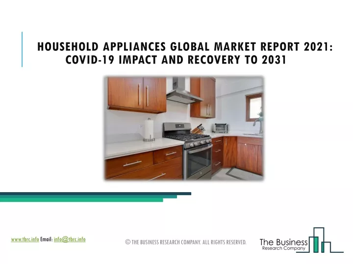 household appliances global market report 2021