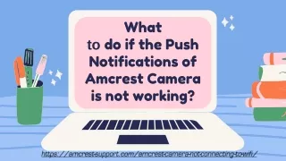 what to do if the push notifications of amcrest