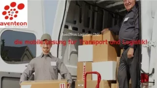 logistik app - Logistics.ONE Aventeon Germany