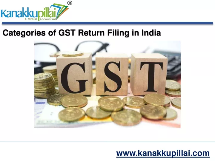 categories of gst return filing in india