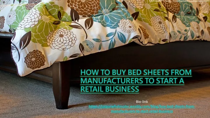 how to buy bed sheets from manufacturers to start