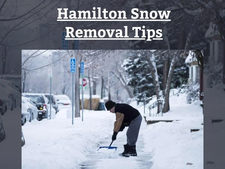 PPT Hamilton Snow Removal Tips PowerPoint Presentation, free download