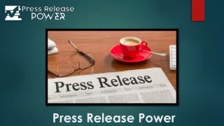 Video press release service Press Release Power