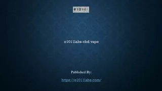 cbd vape