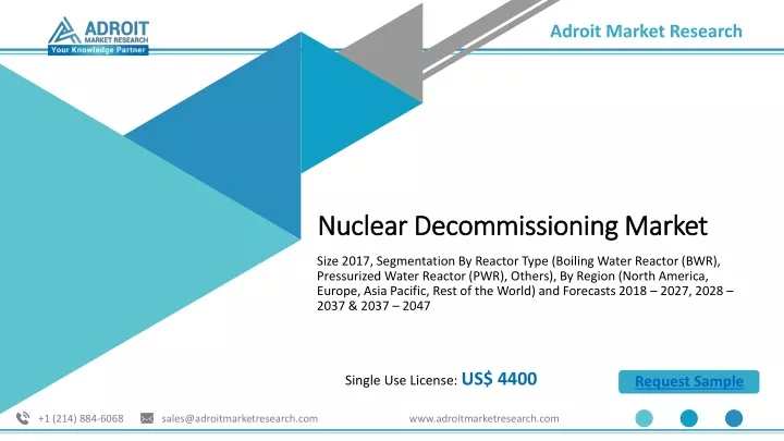 nuclear decommissioning market