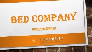 bed company