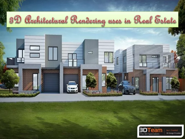 3d architectural rendering uses in real estate