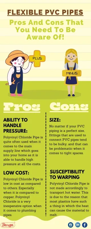 Flexible PVC Pipes: Pros And Cons That You Need To Be Aware Of!