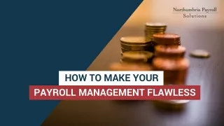 How to Make Your Payroll Management Flawless
