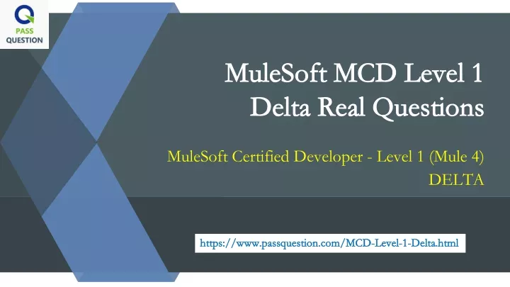 mulesoft mcd level 1 mulesoft mcd level 1 delta