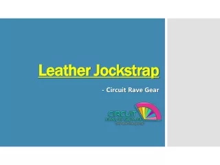 Leather Jockstrap