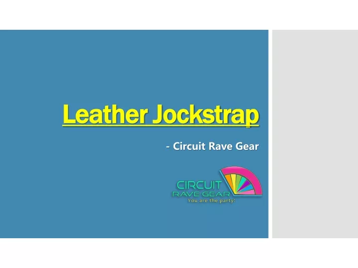 leather jockstrap