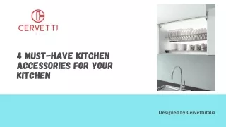 5 Must-Have Kitchen Accessories for Your Kitchen !