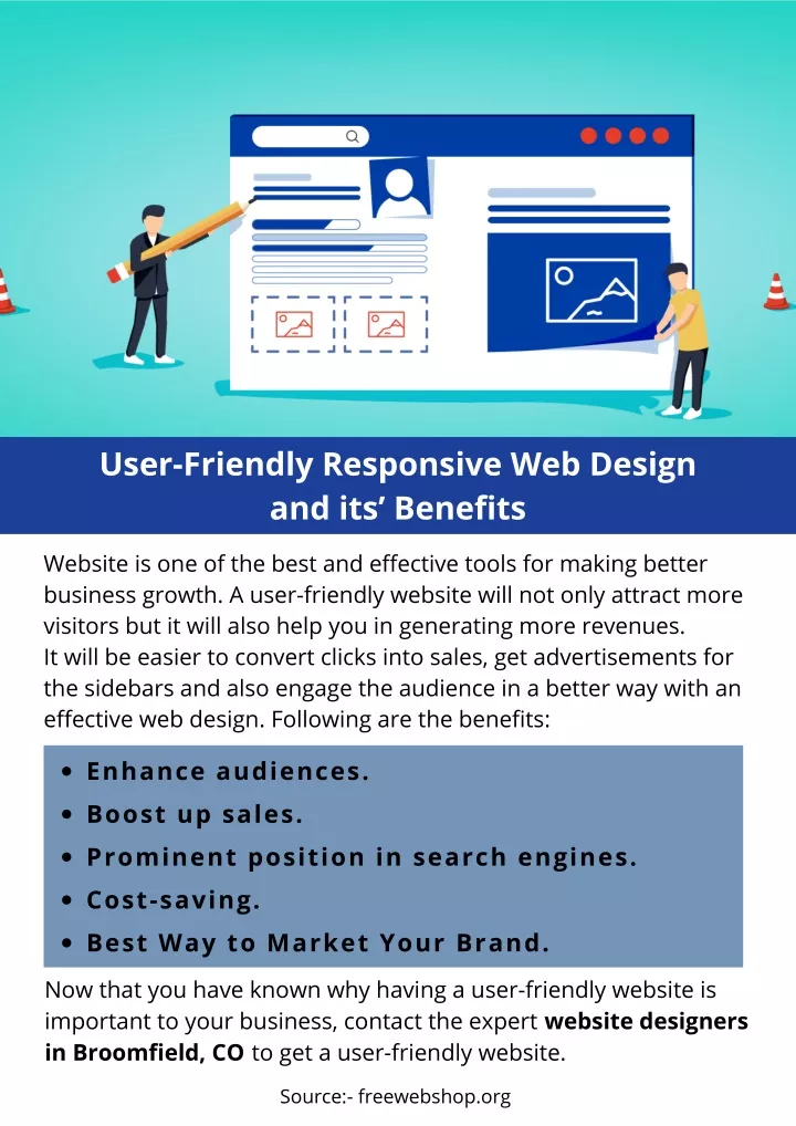 user friendly responsive web design
