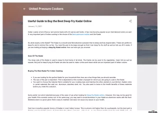 united pressure cookers
