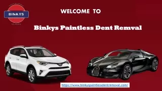Paintless Dent Removal Huntington Beach Ca | Binkys Paintless Dent Remval