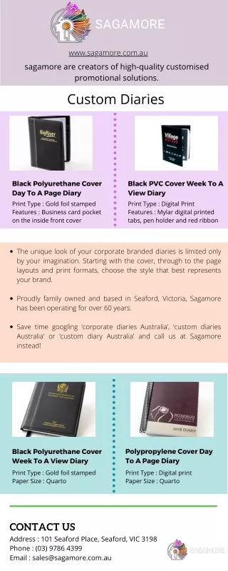Impress Your Clients with Corporate Branded Diaries