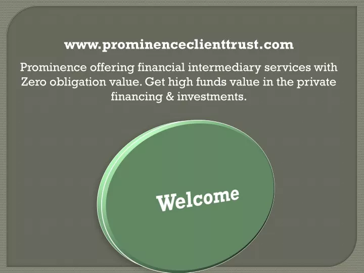 www prominenceclienttrust com