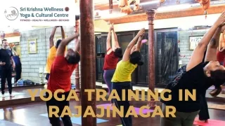 Yoga training in rajajinagar