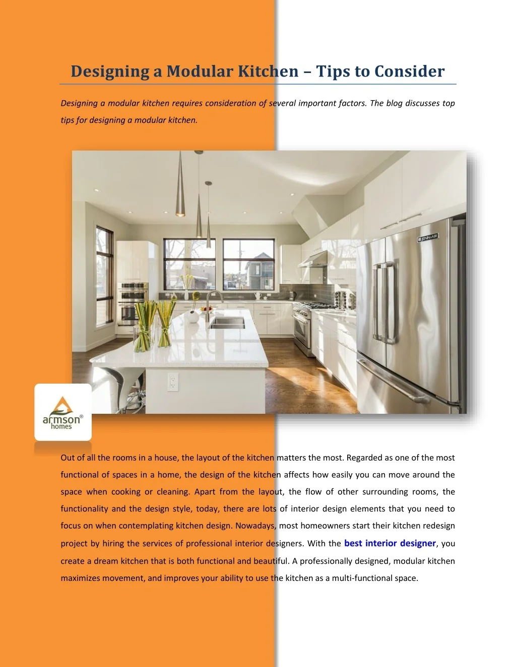 PPT - Designing a Modular Kitchen – Tips to Consider PowerPoint ...