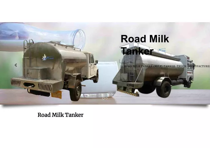 road milk tanker