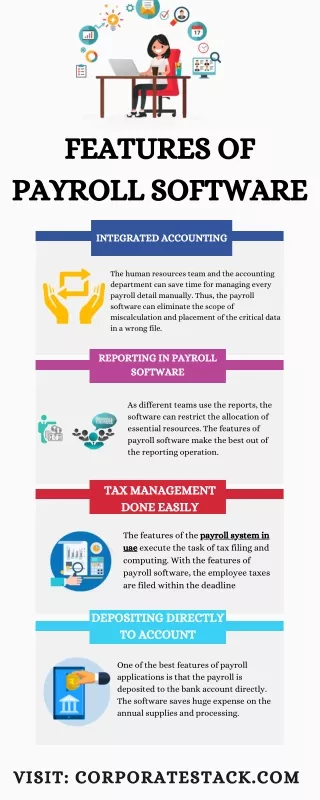 Features of payroll software