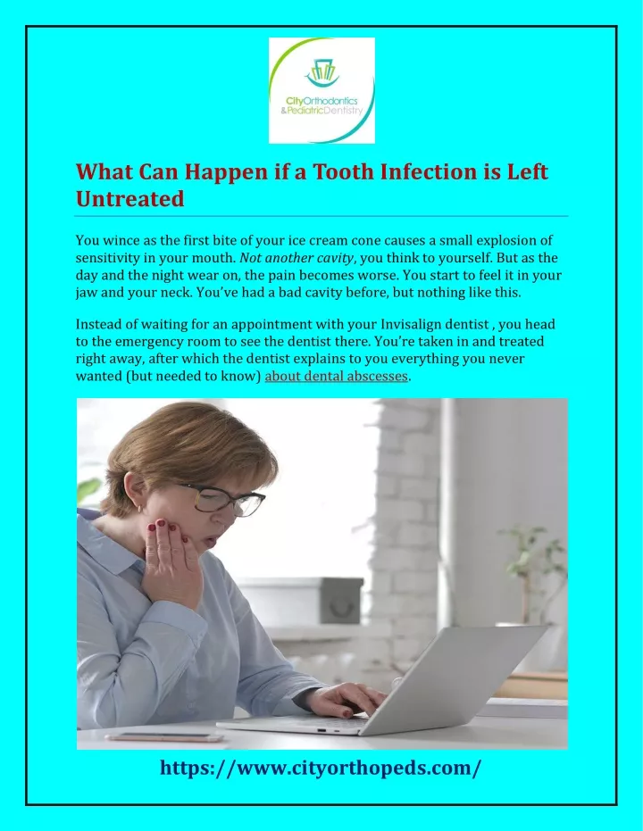 what can happen if a tooth infection is left