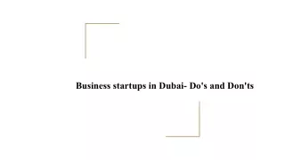 business startups in dubai do s and don ts