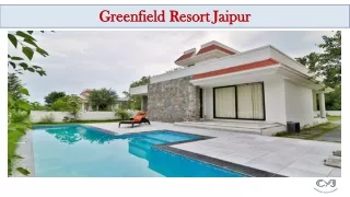 Greenfield Resort Jaipur | Corporate Offsite Destinations in Jaipur