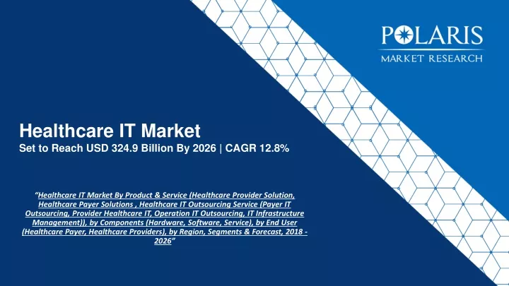 healthcare it market set to reach usd 324 9 billion by 2026 cagr 12 8